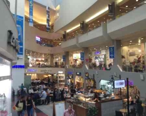 Dizengoff Center -inner shopping -Tel Aviv