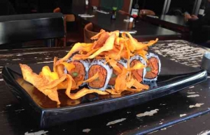 Best Kosher Sushi in Tel Aviv-Sweet Potato Sushi