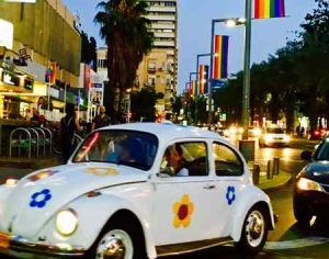 Tel Aviv Pride 2017-car